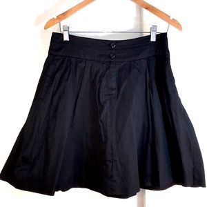 Black Skater Mini Skirt w/ Pockets! Old Navy sz 2